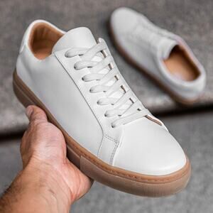 Thursday Boot Co Legacy White Napa Leather Sneakers 8 Men’s